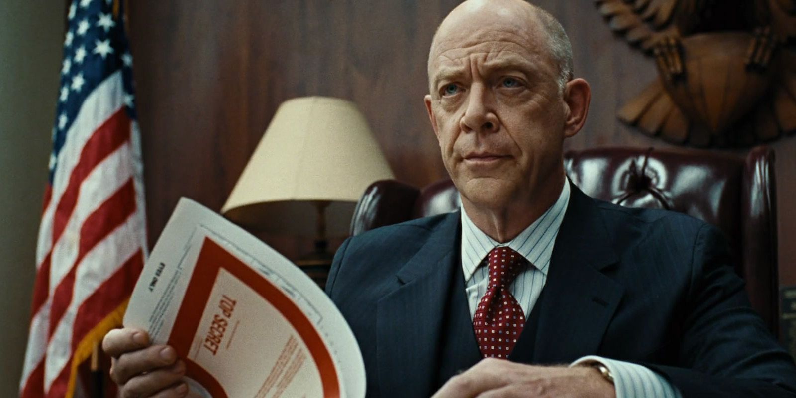 JK Simmons in Burn After Reading