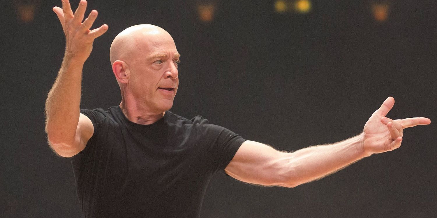 JK Simmons in Whiplash