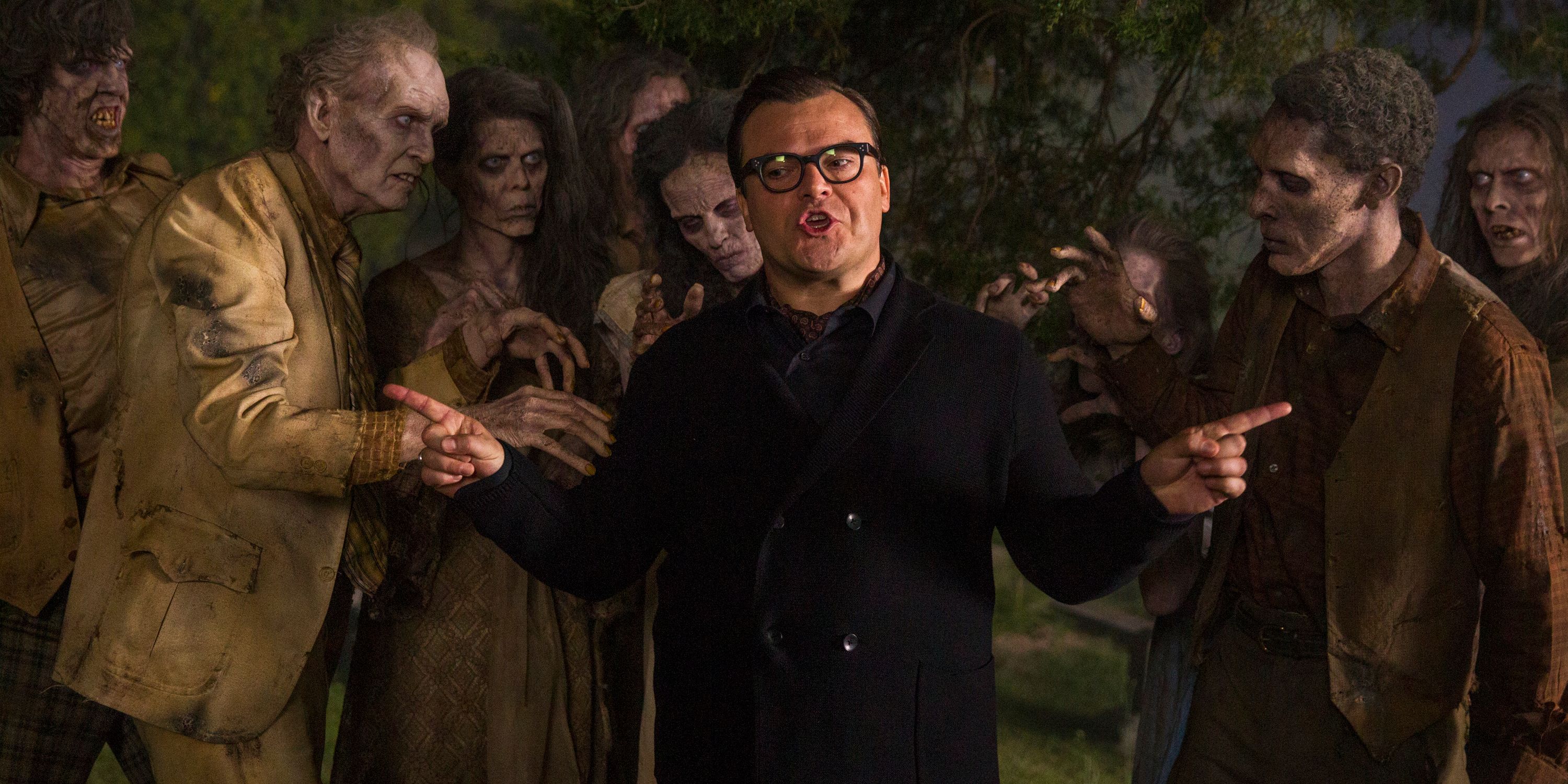 Jack Black and friends in Goosebumps