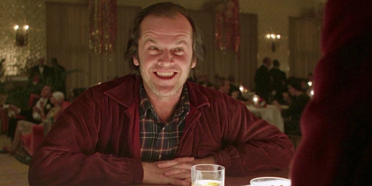 Jack Nicholson as Jack Torrance In The Bar During The Shining
