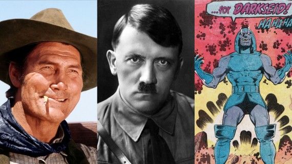 Jack Palance, Adolf Hitler and Darkseid