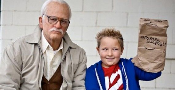 Johnny Knoxville and Jackson Nicholl in 'Jackass Presents: Bad Grandpa'