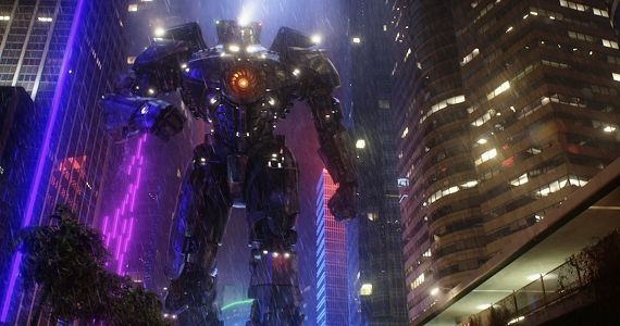 Jaeger 'Gypsy Danger' in 'Pacific Rim'