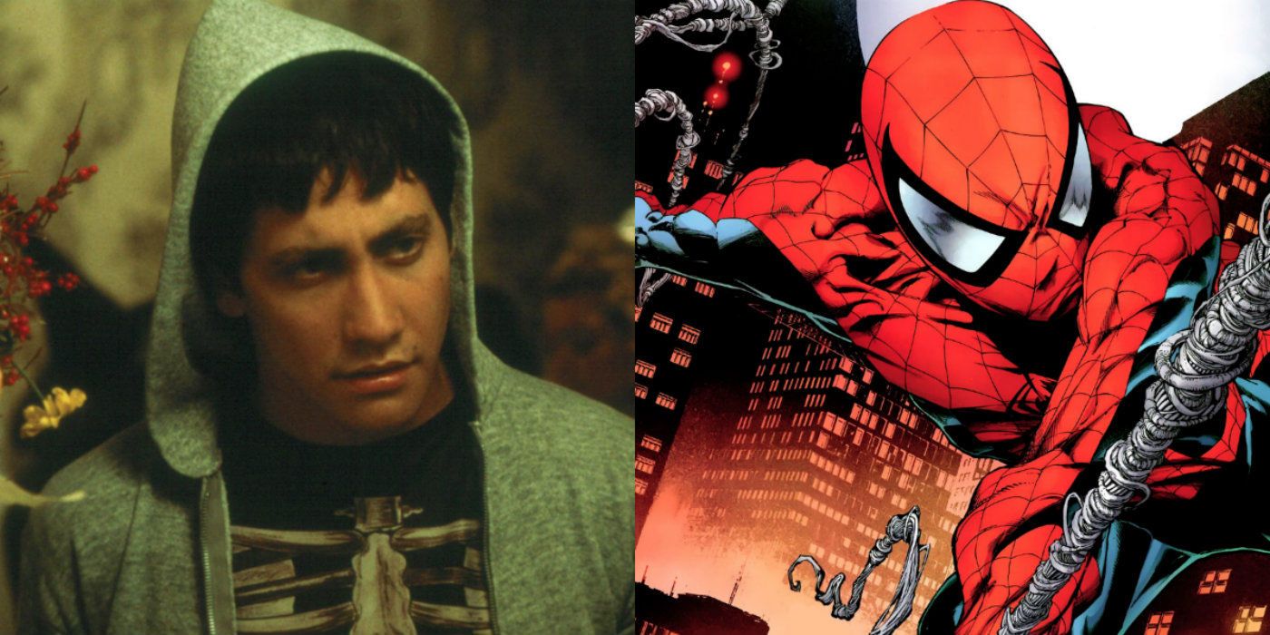 Jake Gyllenhaal and Spiderman
