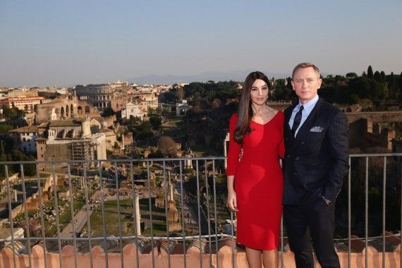 ‘SPECTRE’ Production Images; Filming Big Chase Sequence in Rome