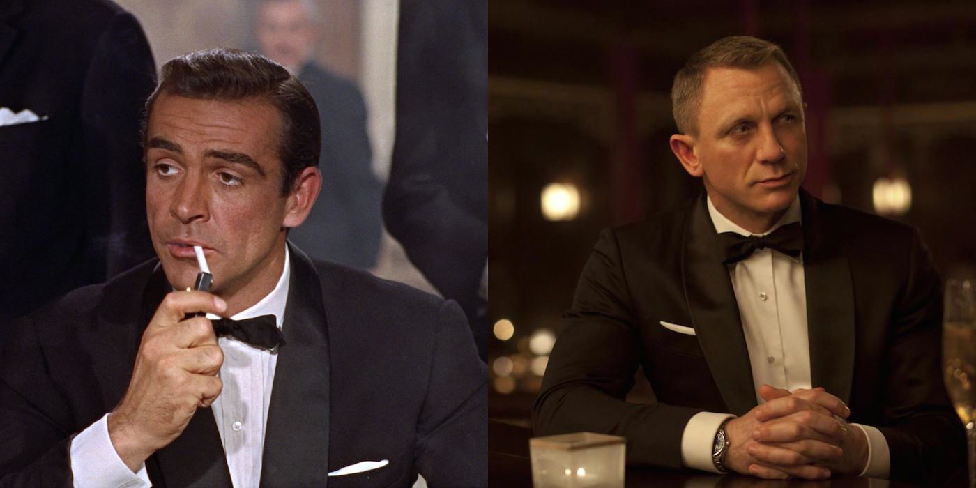 Sean Connery &amp; Daniel Craig as James Bond