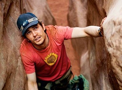 First Looks: James Franco in 127 Hours & Philip Seymour Hoffman in Moneyball