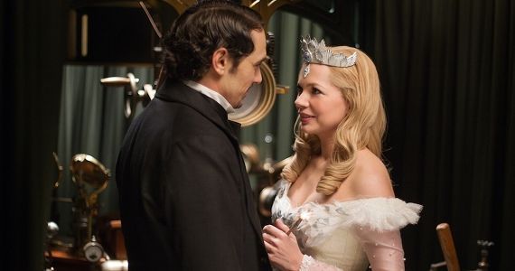 James Franco and Michelle Williams in 'Oz The Great and Powerful'