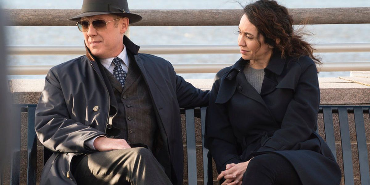 James Spader and Mozhan Marno in The Blacklist Season 3 Episode 9