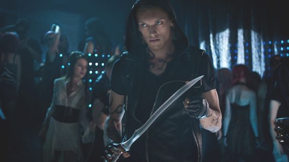Jamie Campbell Bower in 'The Mortal Instruments City of Bones'