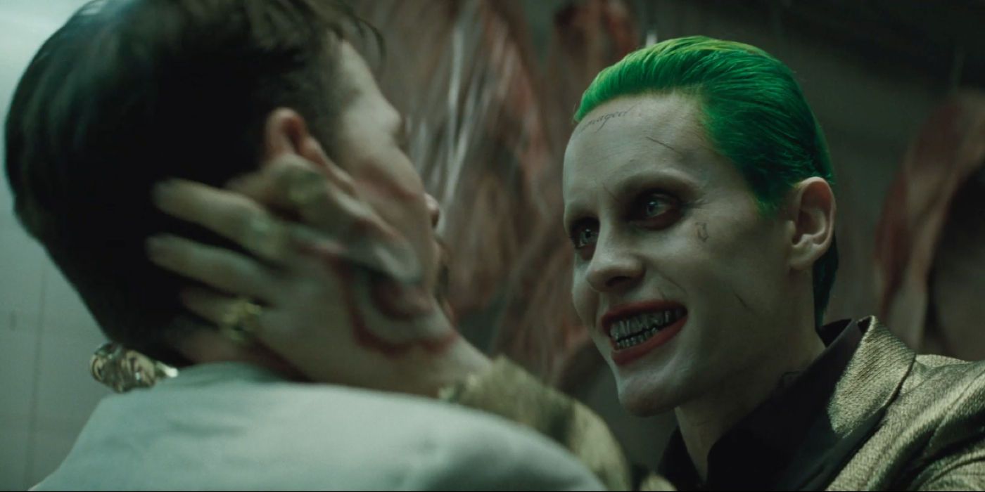 Jared Leto as The Joker in Suicide Squad