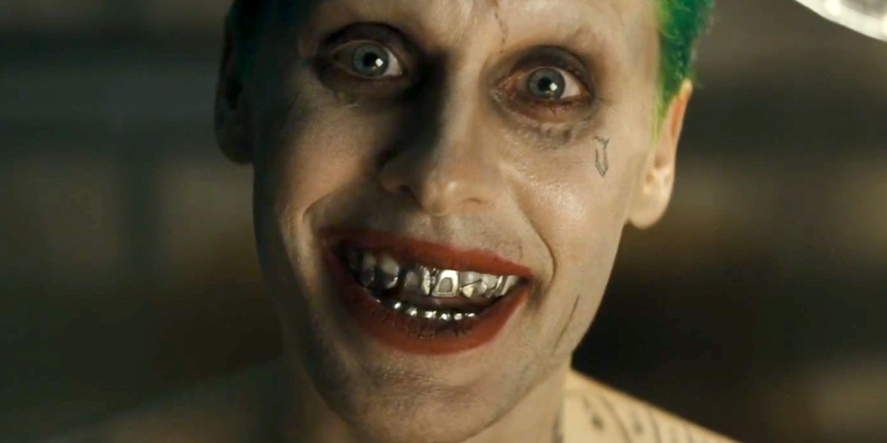 Jared Leto's Joker Teeth up Close