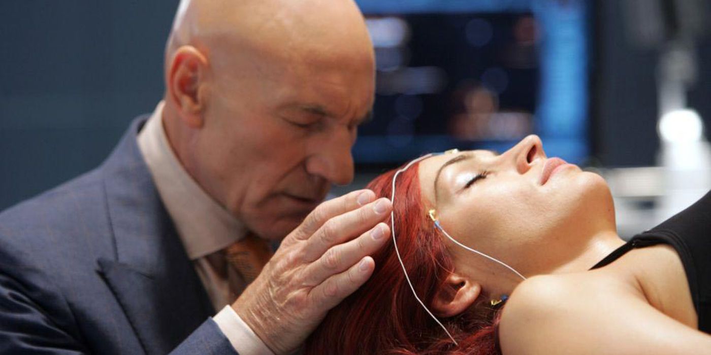 Jean Grey and Charles Xavier