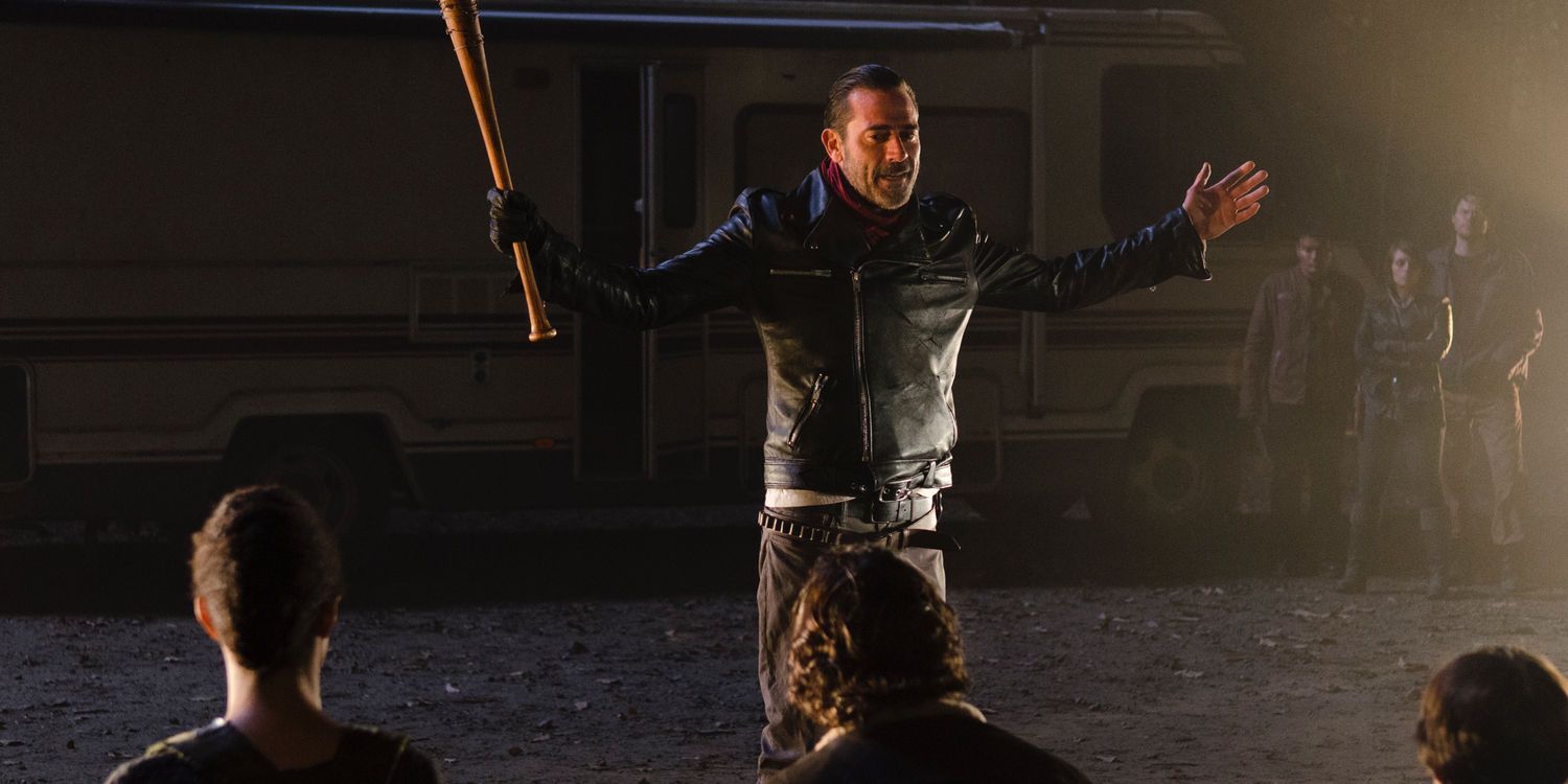 Jeffrey Dean Morgan in The Walking Dead Season 6 Episode 16