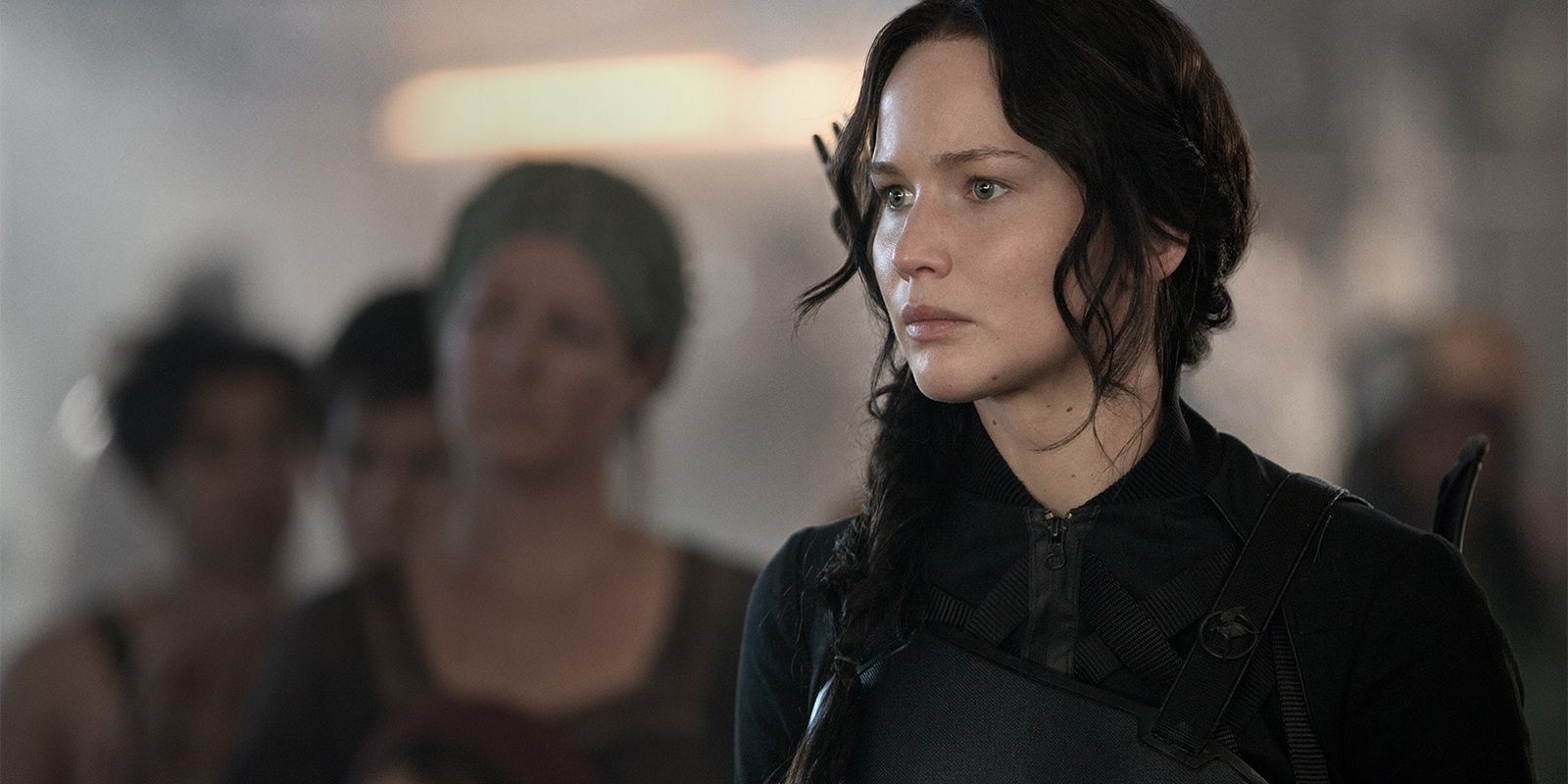 Jennifer Lawrence in The Hunger Games Mockingjay