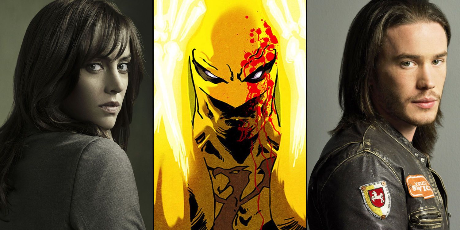 Jessica Stroup and Tom Pelphrey in Iron Fist