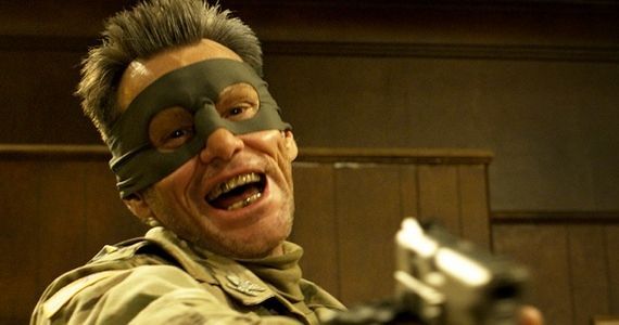 Jim Carrey as Colonel Star and Stripes in 'Kick-Ass 2'