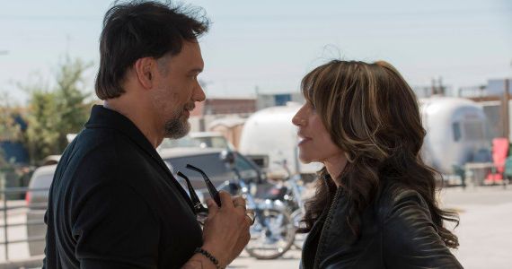 Jimmy Smitts and Katey Sagal in Sons of Anarchy Huang Wu