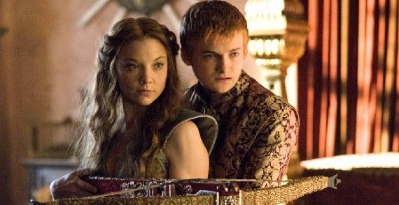 Joffrey and Margaery with a crossbow in Game of Thrones