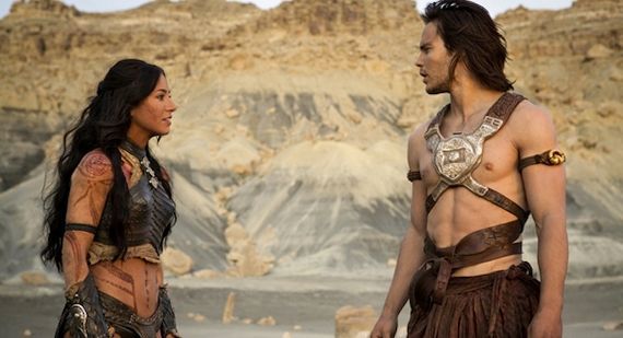 John Carter starring Taylor Kitsch and Lynn Collins (Review)