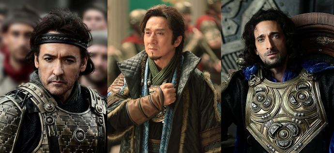 Watch: Jackie Chan, John Cusack, And Adrien Brody Travel Battle In Trailer  For Epic 'Dragon Blade