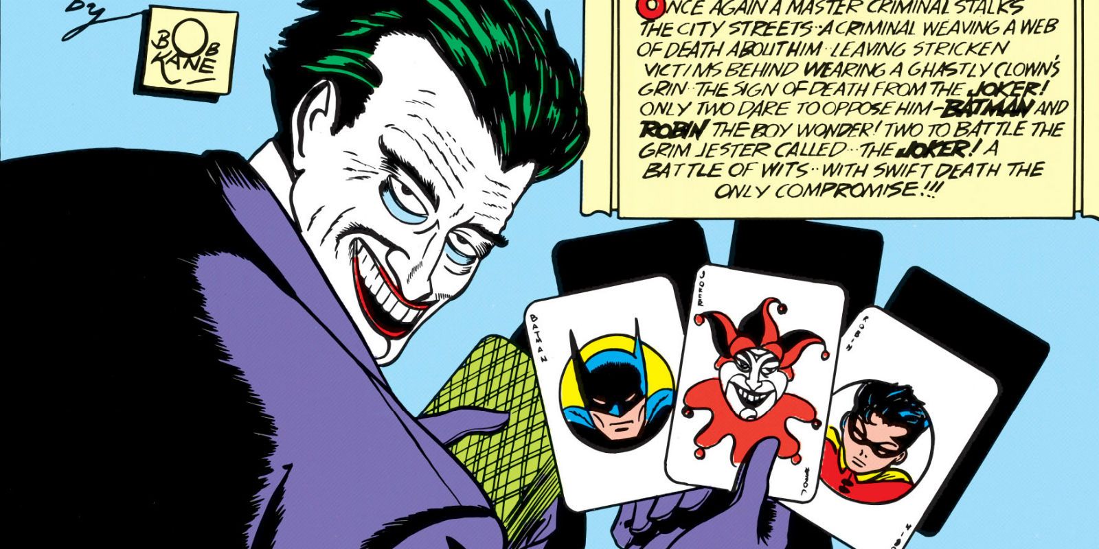 The Joker's First Issue Batman #1 in April 1940
