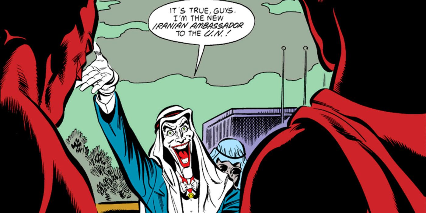 Joker Becomes Iranian Diplomat