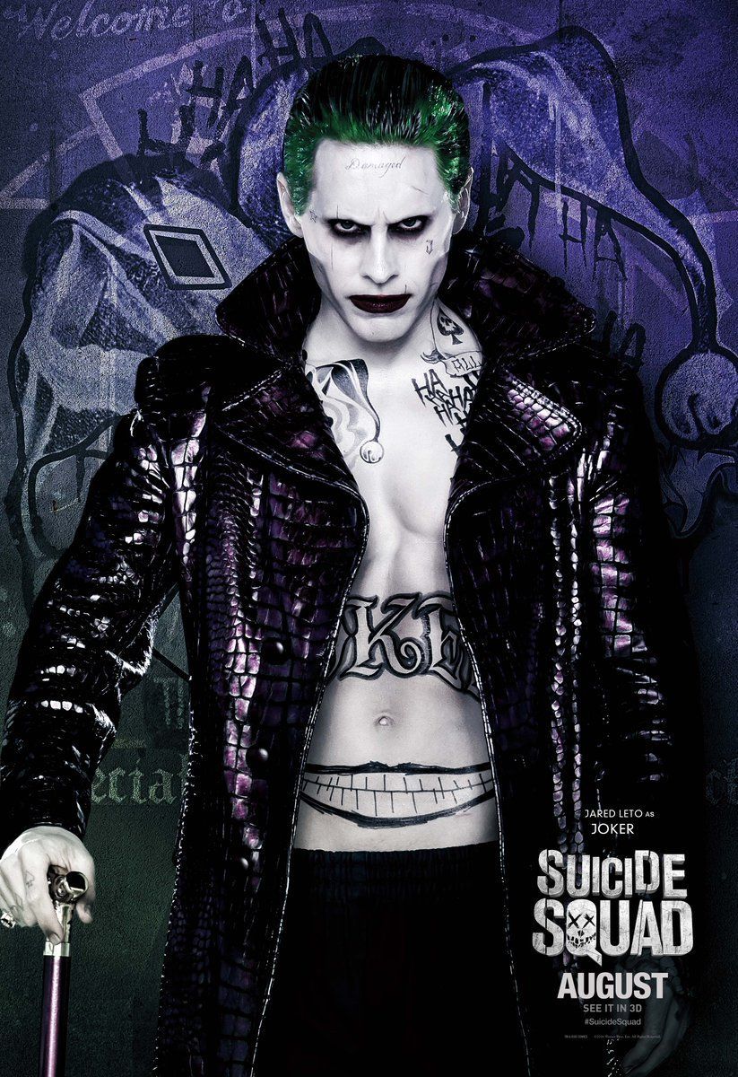 Joker Suicide Squad Poster