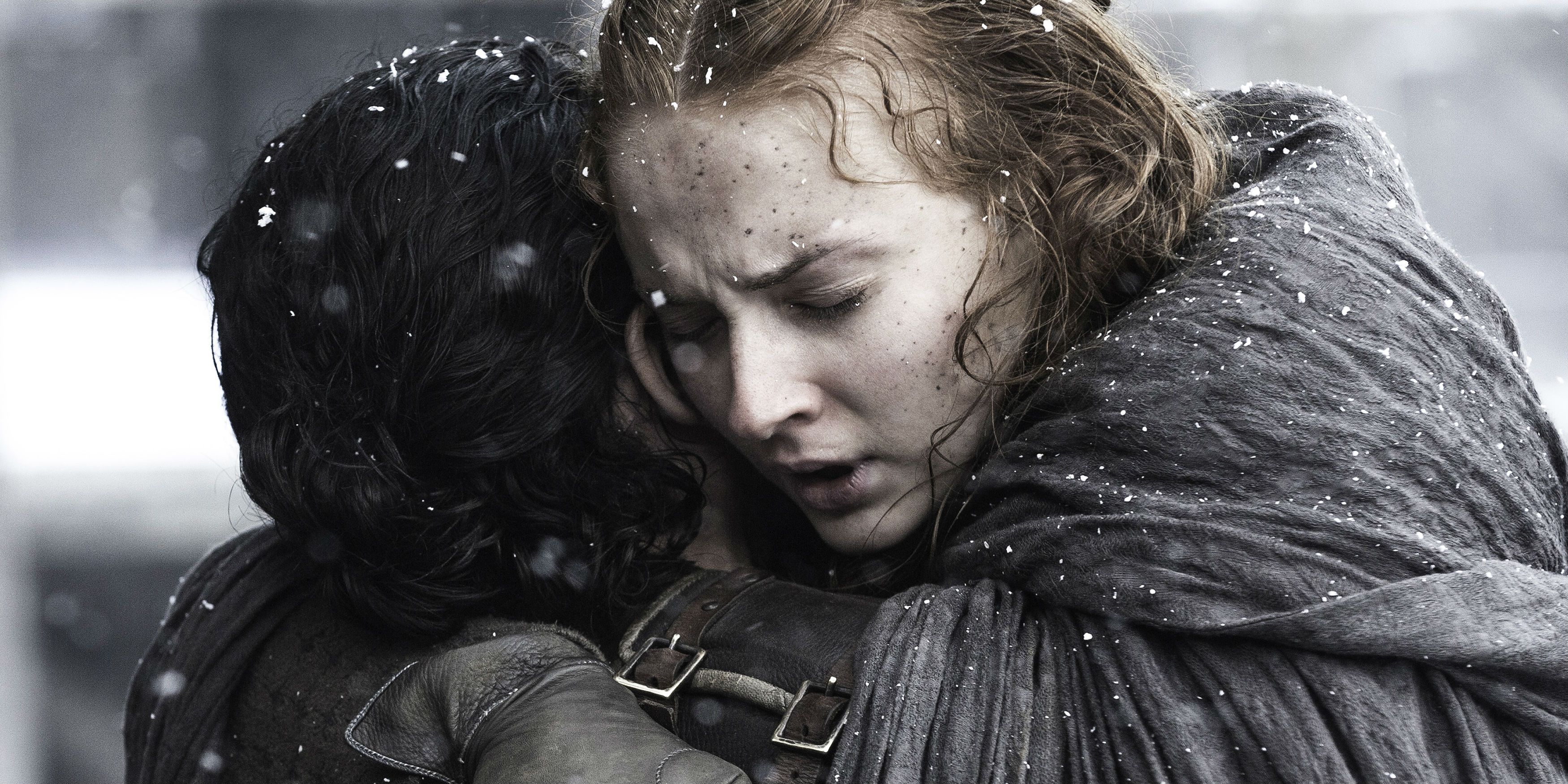 Jon Snow and Sansa Stark Reunite