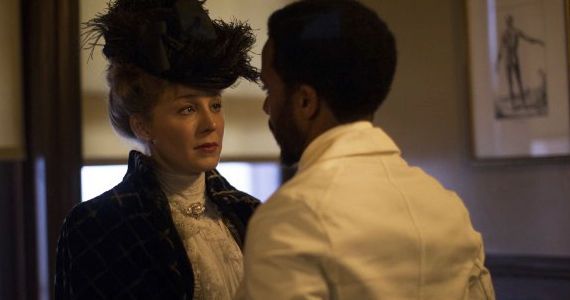 Juliet Rylance and Andre Holland in The Knick season 1 episode 9