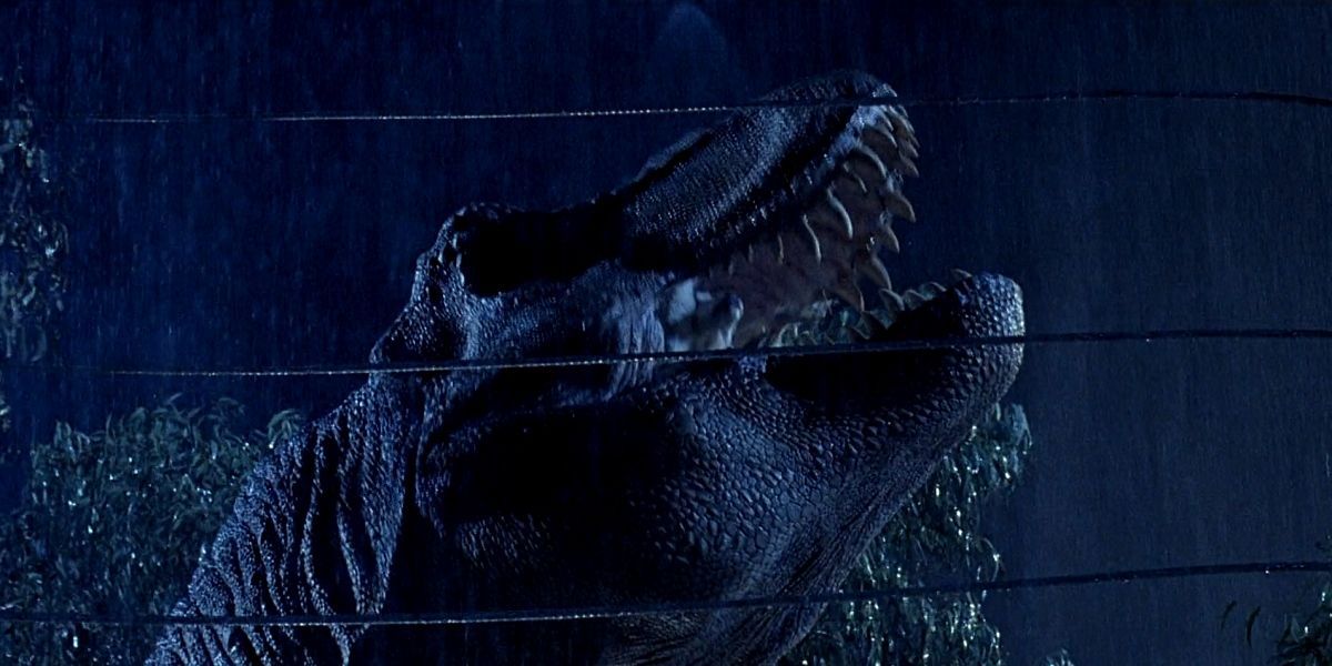 Jurassic Park Mistake T-Rex Sprinkler