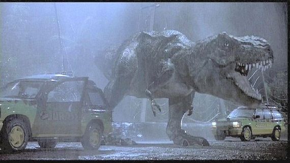 Jurassic Park T-Rex monster