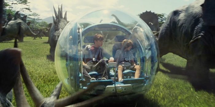 Jurassic World Gyrosphere Ride Ty Simpkins Nick Robinson