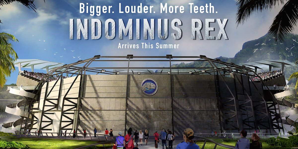 Jurassic World Indominus Rex Poster
