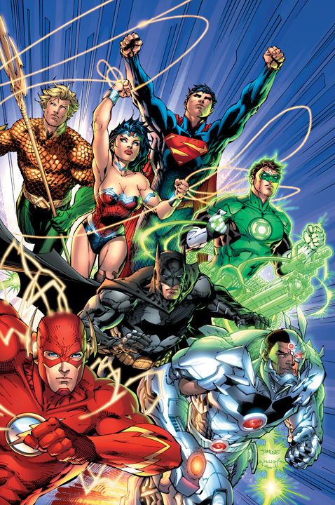 Justice League #1 by Geoff Johns and Jim Lee