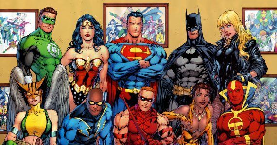 Justice League Team Photo