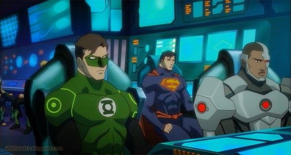 Justice League Throne of Atlantis Superman Cyborg Green Lantern