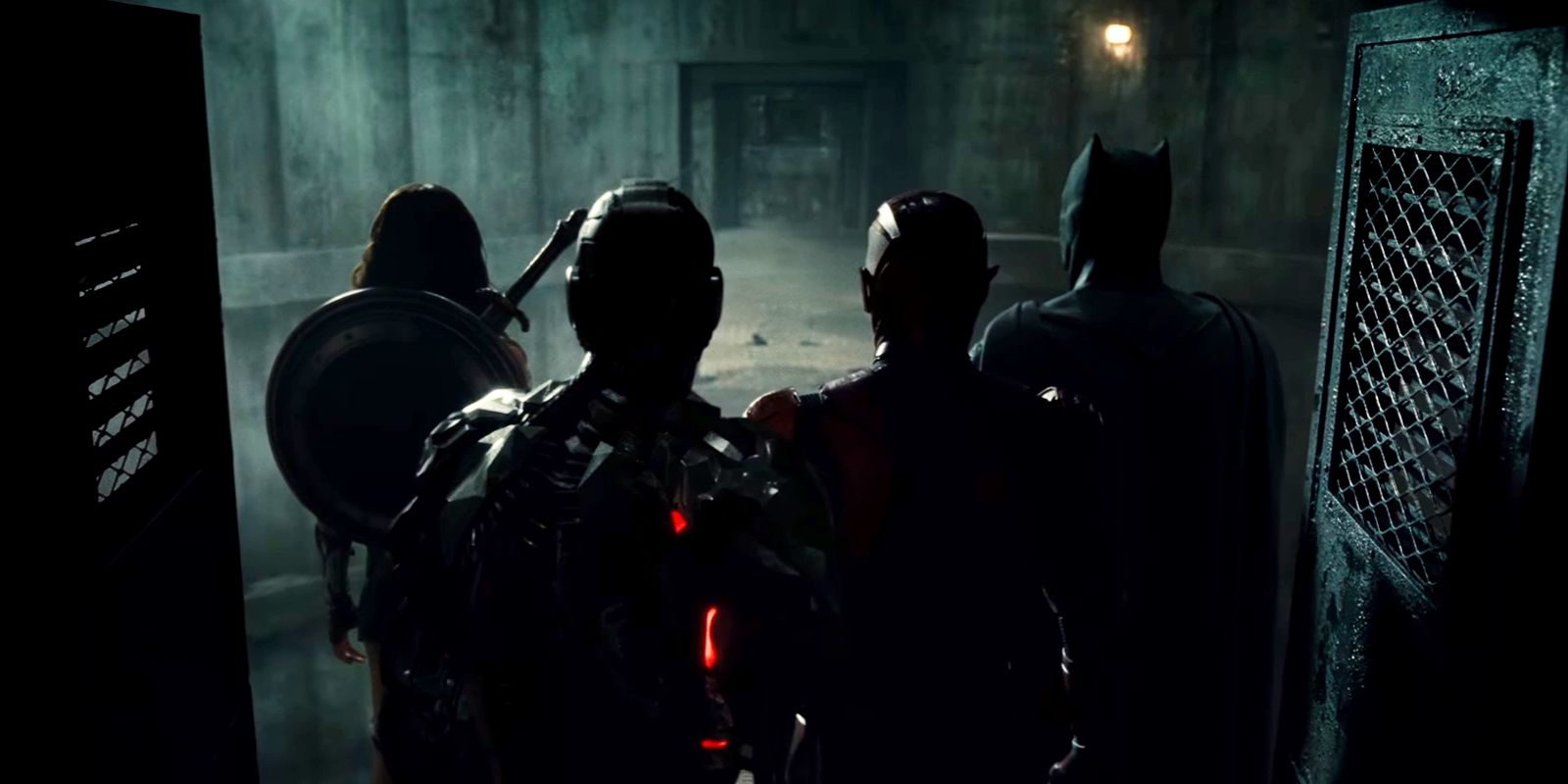 Justice League Trailer Team Tunnel Underground