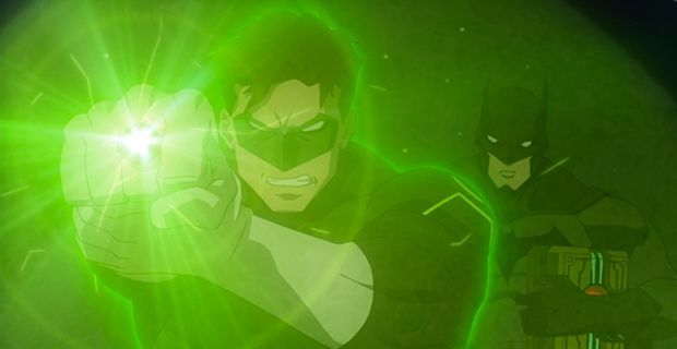 Justice League War - Green Lantern and Batman