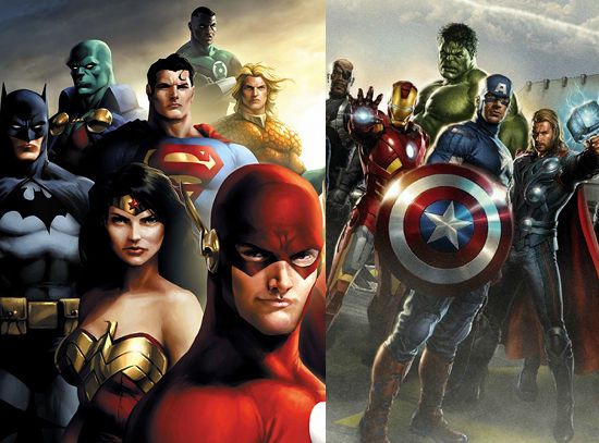 Justice League vs Avengers Movies