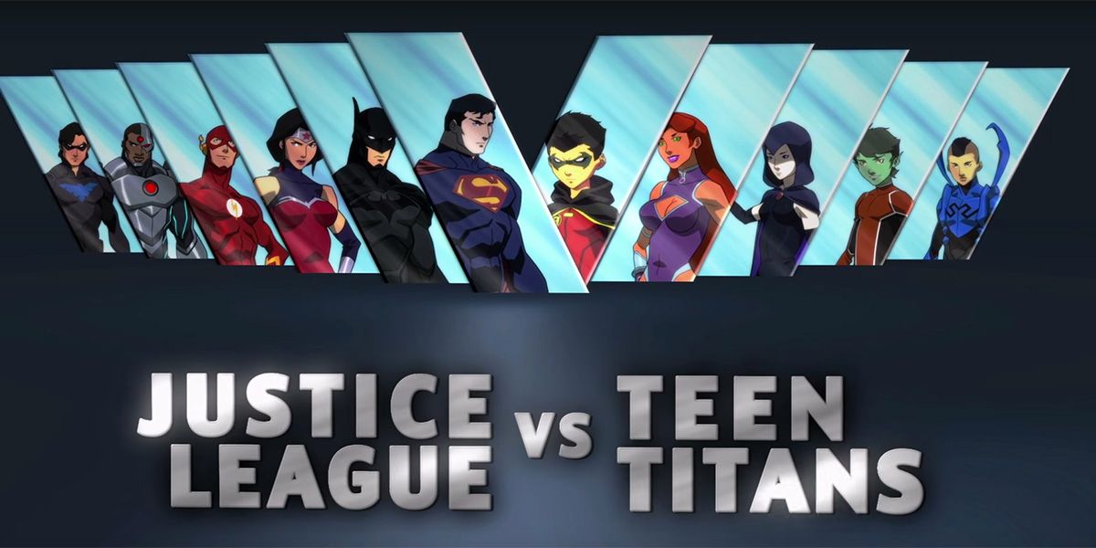 Justice League vs. Teen Titans characters