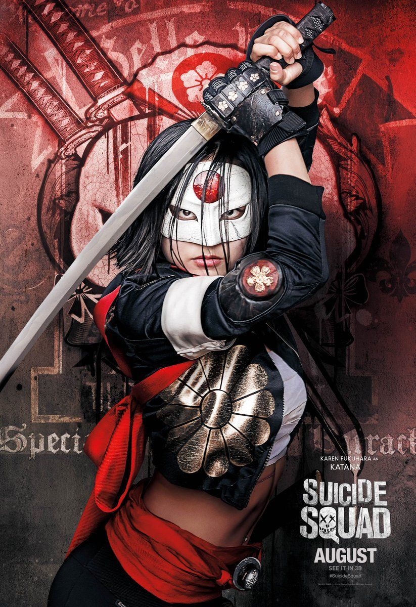 Katana Suicide Squad Poster