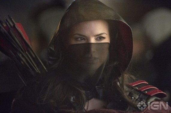 Katrina Law as Nyssa al Ghul in Arrow