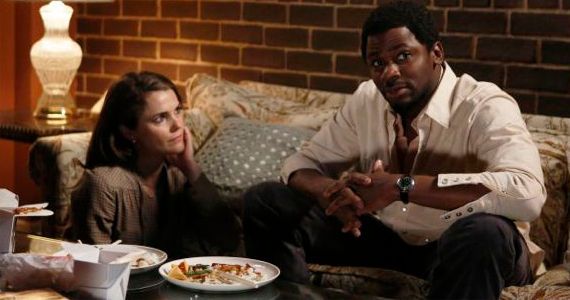 Keri Russell and Derek Luke in The Americans Only You