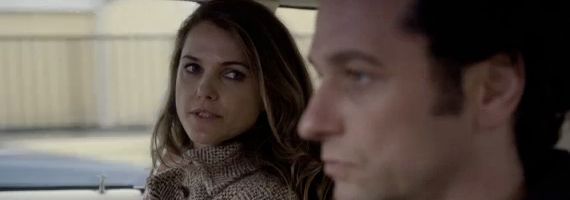 Keri Russell and Matthew Rhys in The Americans Comint