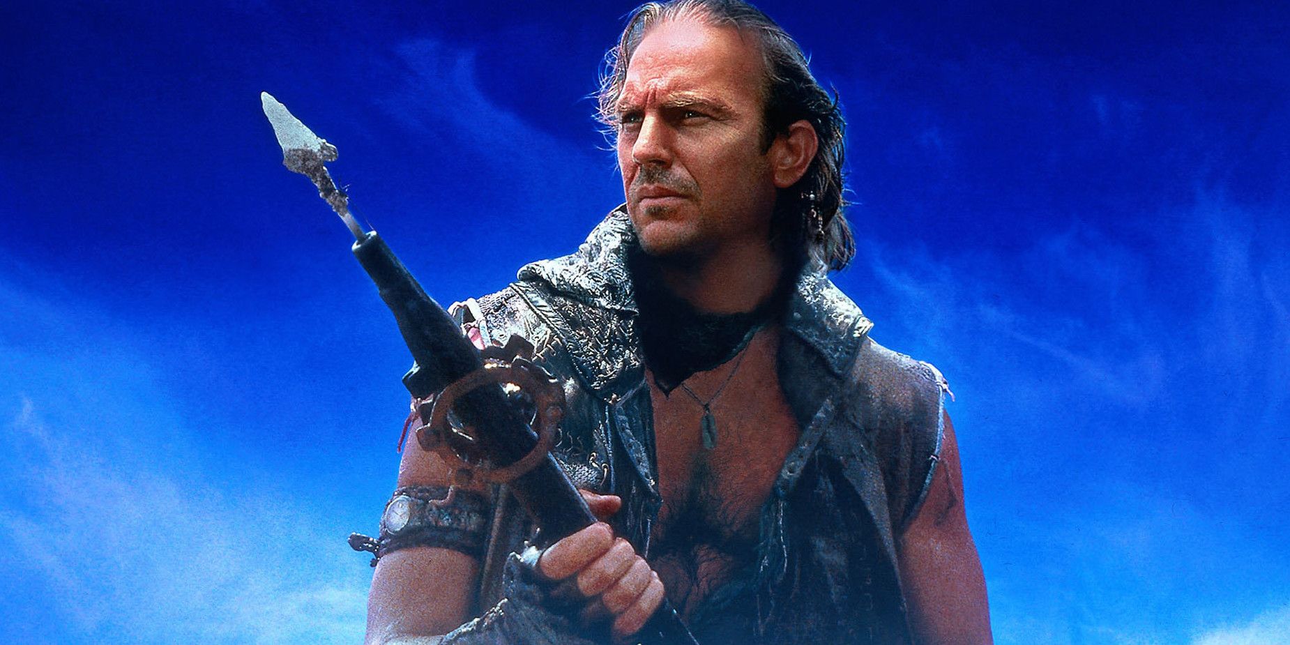 Kevin Costner as The Mariner in Waterworld