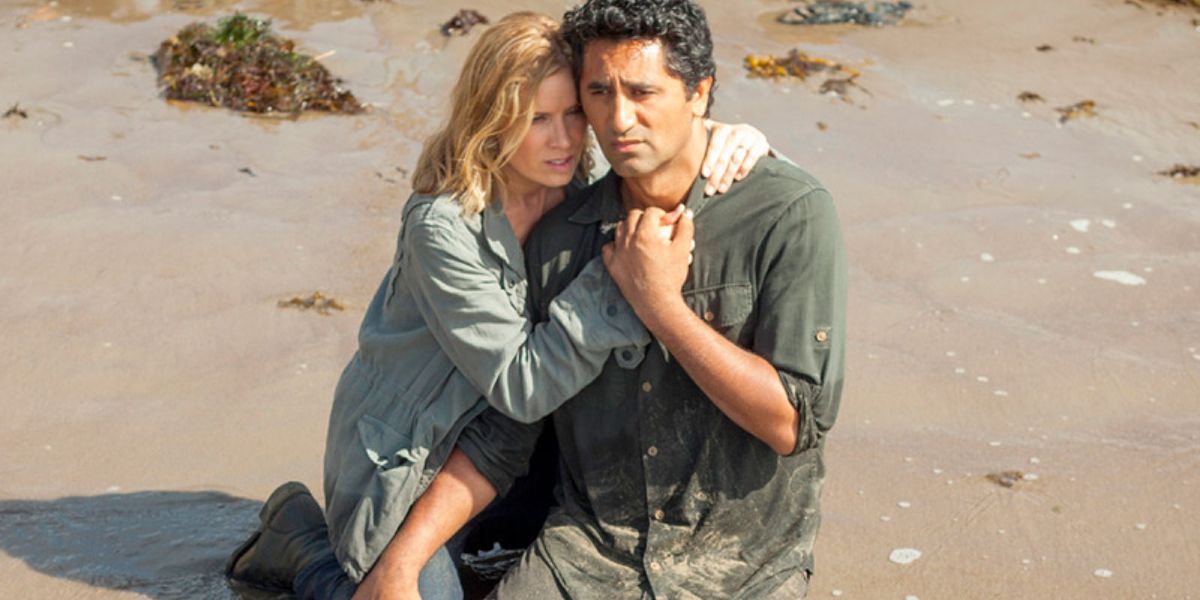 Kim Dickens and Cliff Curtis in Fear the Walking Dead Season 1 Episode 6