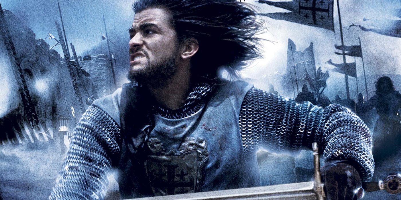 Kingdom of Heaven poster featuring Orlando Bloom
