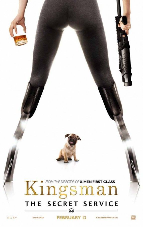 Kingsman The Secret Service Posters - Dog