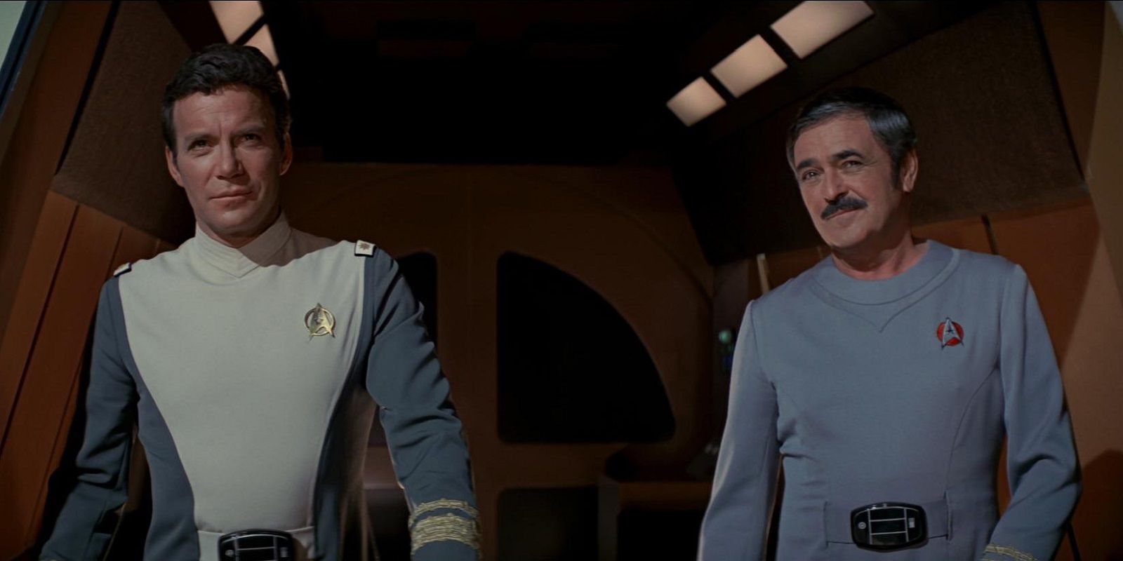 Kirk and Scotty in Star Trek The Motion Picture